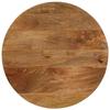 VidaXL Table Top, Replacement Table Top, Replacement Dining Room Table Top, Ø 40x2.5 Cm Round Wood of 370070