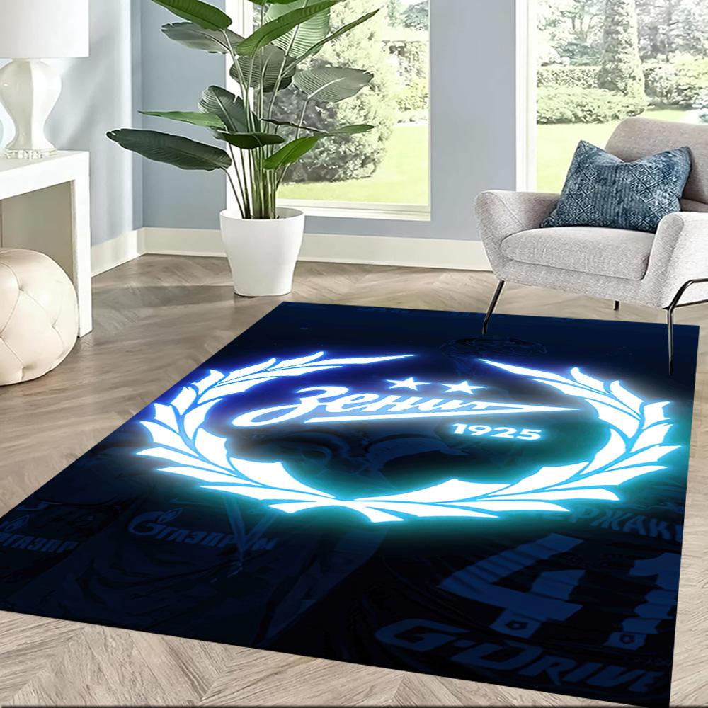 Fc Zenit Saint Petersburg Fans Square rugs are a great choice for living rooms, bedrooms, home décor, and as gifts.