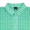Bluetail Resort Green Check Short Sleeve Shirt Azc4bl01gn