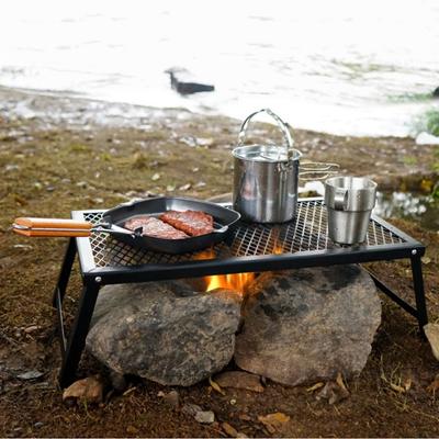 Folding Outdoor Camping BBQ Grill Portable Stand Equipment Picnic Cooking Grate Delicious Manufacturing Party Supplies