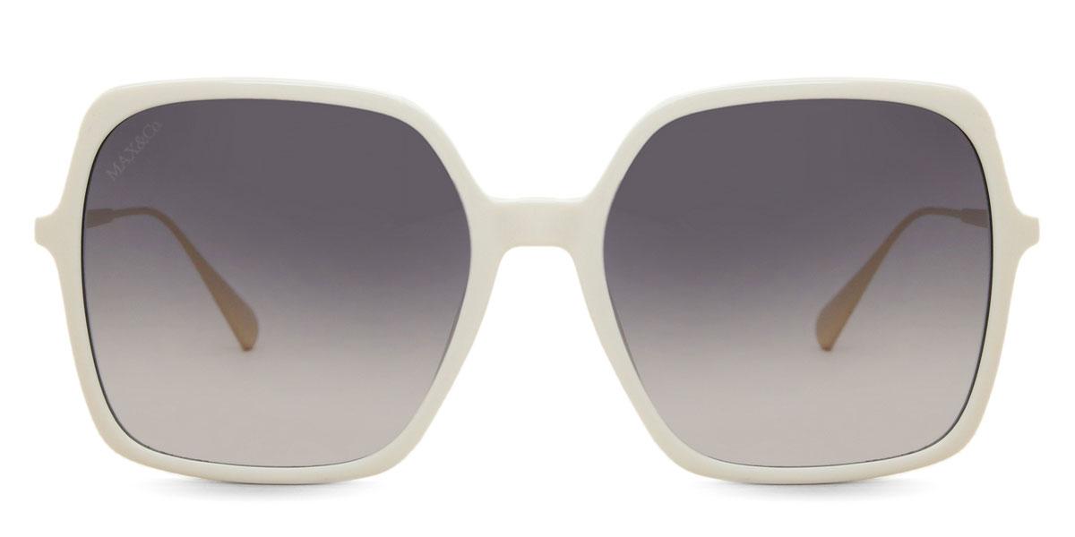 

Max Co. Mo0010 21b Women Sunglasses White/57-17-140