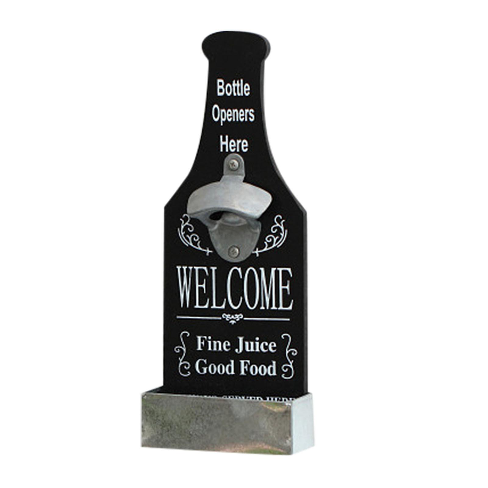 

Wall Mounted - Rustic Vintage Beer Opener For Beer Lovers