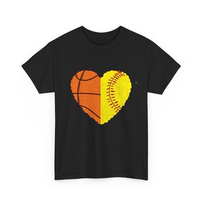 Koszulka do koszykówki softballu, Koszulka dla miłośników koszykówki, fanów softballu, damska, męska