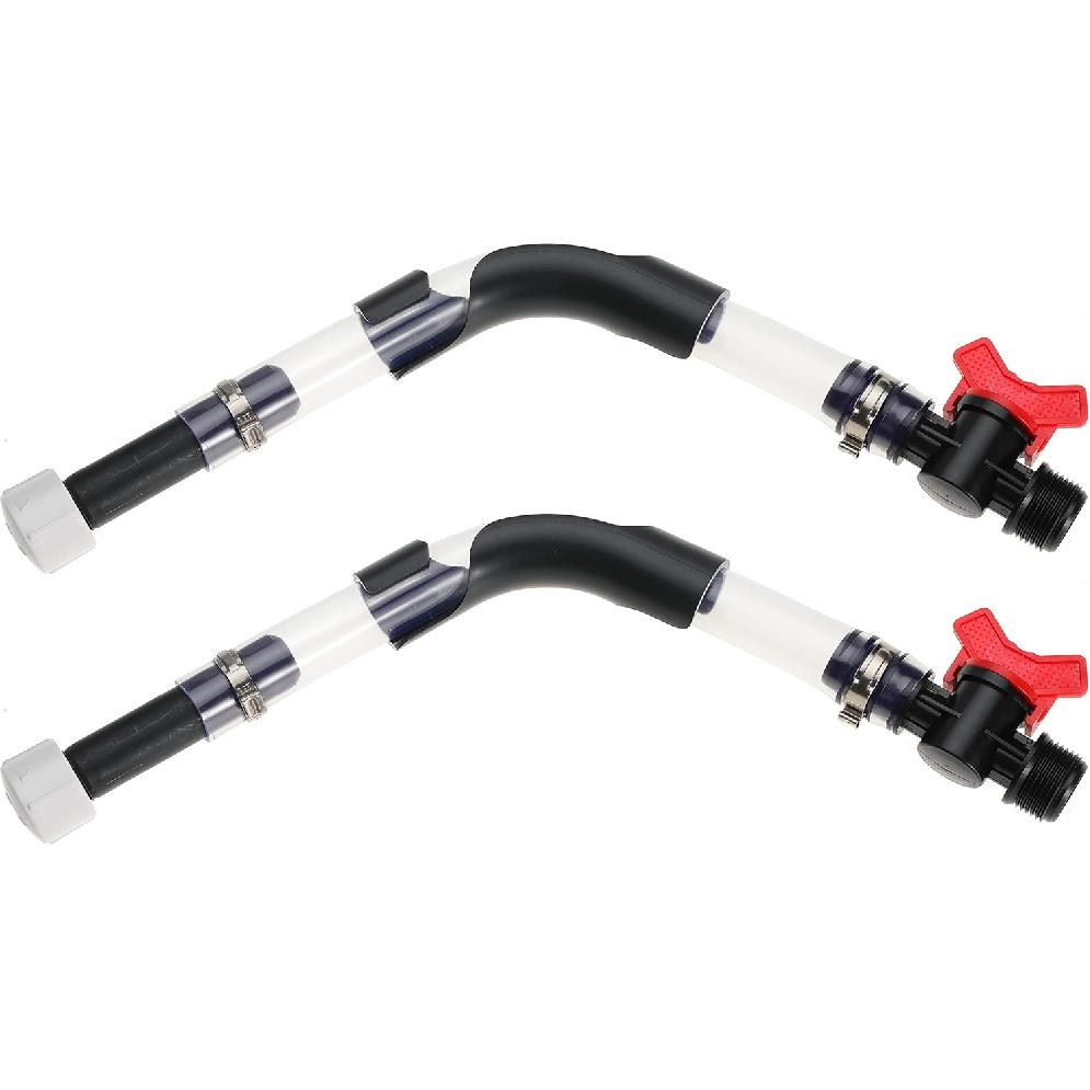 Fuel Filler Jug Hose with Ball Valve Shut Hose Kit for Fuel for Jegs Jugs for LC2 Jugs for Scribner Fuel Jugs Fuel Container Fuel Tank with Hose