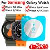 1-5 Stück Einfach zu installierendes gehärtetes Glas für Samsung Galaxy Watch 7 6 5 4 Kratzfest 47/40/44/45/46/43/42mm Displayschutz
