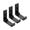 Entryway Home Wall Hook 3 Pack, Fold Down Hanging Hook Set with Metal Finish for Clothes Hats Bags and Daily Gear