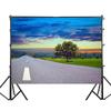 Road Scene Photography Background for Events,Indoor/Outdoor,Party Backdrop,Wall Tapestry Backdrop,,Live Streaming