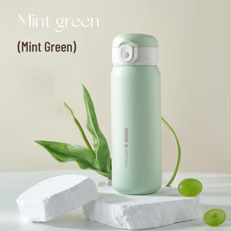 Shangqi 500ml Insulated Stainless Steel Straw Cup