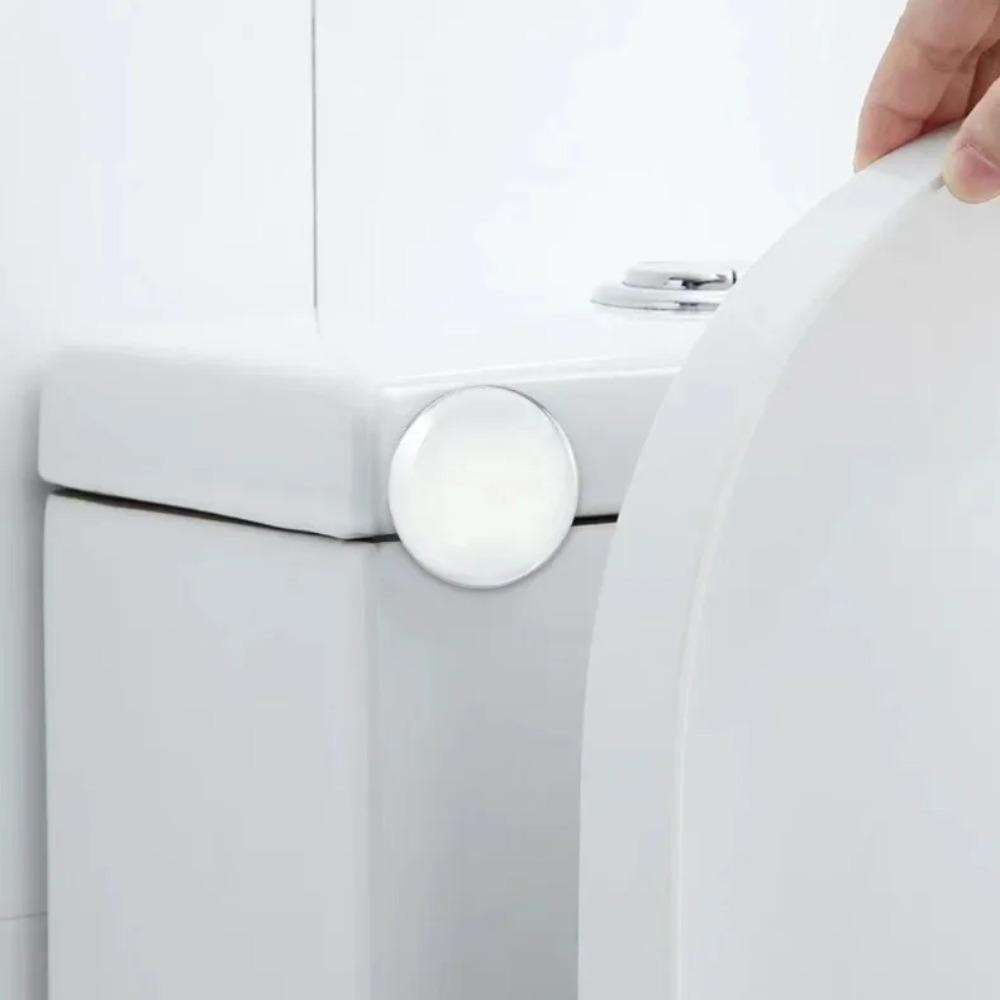 Round Transparent Soft Silicone Non-slip Door Stopper Muffler Wall Protector Self-adhesive Door Handles Bumper Protective Plug