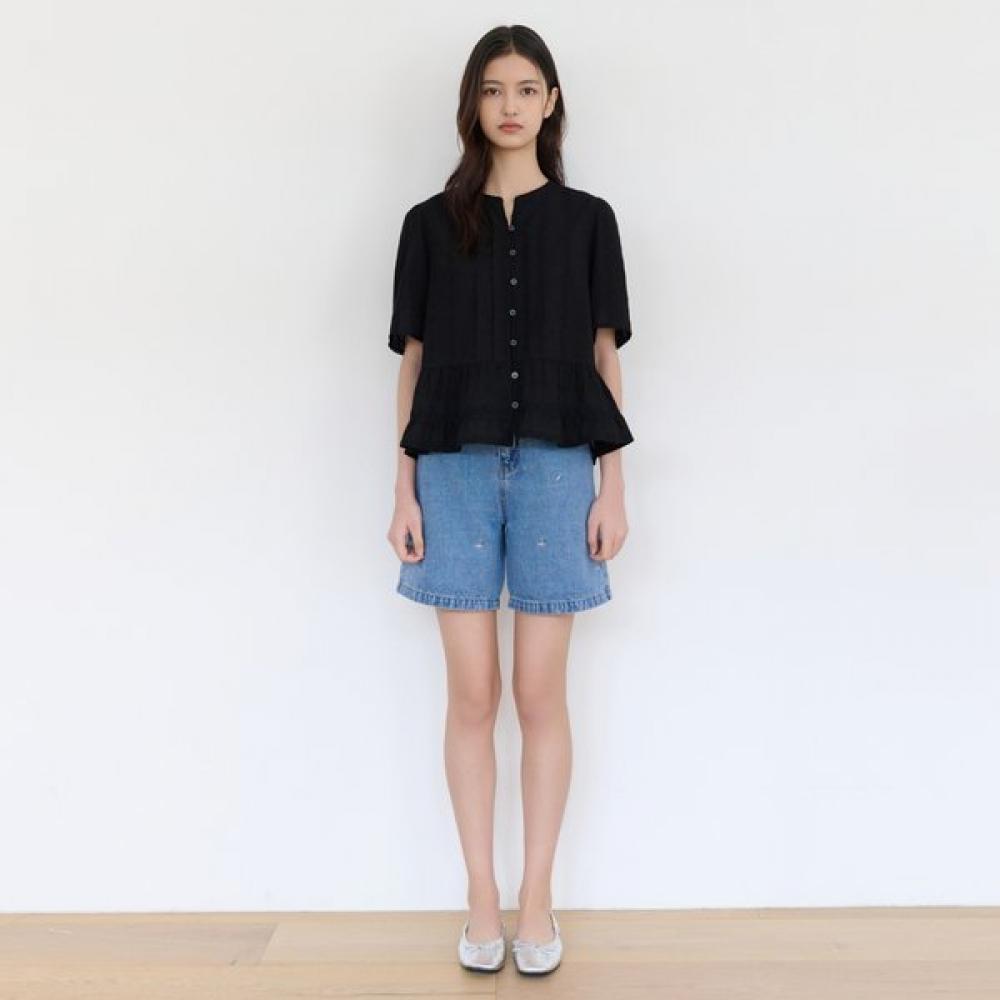 Thursday Island Lace Blouse T264mbl220w black (BK)/S