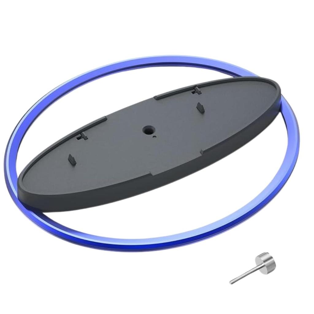 EGGSLINER GAMES PS5 Vertical Compatible with All PS5 High and Tool-Free Stand, Models, Stability, Non-Slip (Blue)