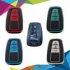 TPU Leder Auto Fernbedienung Schlüsselhülle Schale Schlüsselanhänger für Prius Camry Corolla C-HR CHR RAV4 Prado Avalon Schutzhalter
