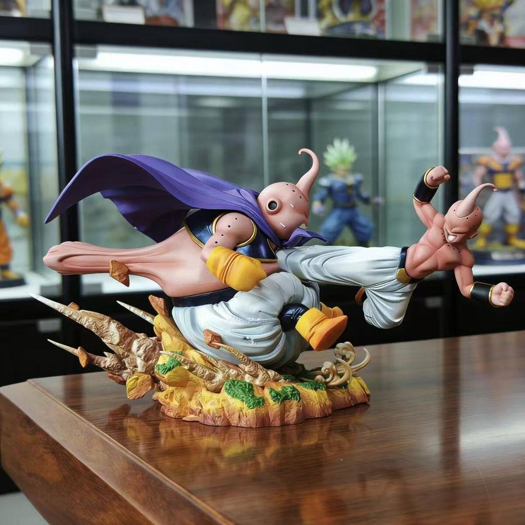 17Cm Anime  Figure Majin Buu Action Figures Battle Majin Buu Figurine Pvc Doll Decora Statue Collect Model Toy Gift