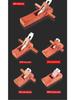 Indonesia Gong Hand Push Planer Set: Small Carpenter's Planer with Blade