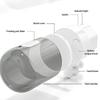 Programmable Pet Feeders Moisture Proof Battery Operated Tanks Dispenser for Home Office Aquariums Battery Operated