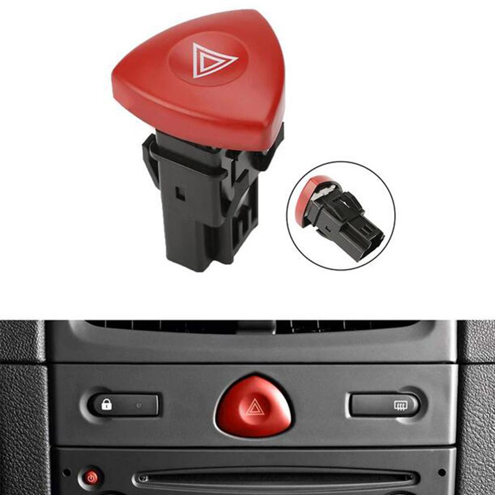 1 x Hazard Warning Light Switch Red 8200442724 For Renault Opel/ Vauxhall Nissan