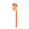 Larinflatable Pferdekopfspeer Aufblasbarer Stock PVC Kinder aufblasbares Spielzeug Einhorn Stock Hammer Kinder Reiten Betanken