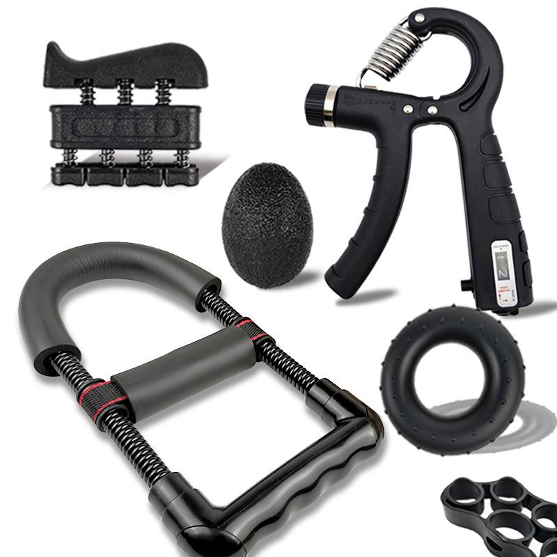 Griffkraftgerät, Fünf-Finger-Trainingsgeräte-Set, Griffkreis, Handkraft-Übung, Armkraftgerät, Fitness-Gruppen-Set, Handgelenk-Kraftgerät