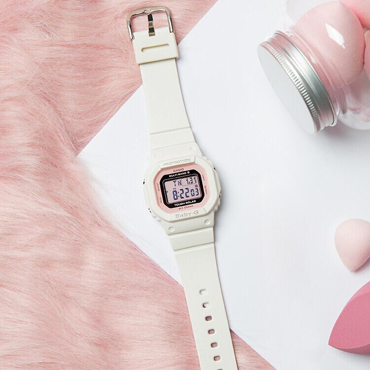 CASIO Women's BABY-G White Watch BGD-5000U-7DPR BGD-5000U-7DPR