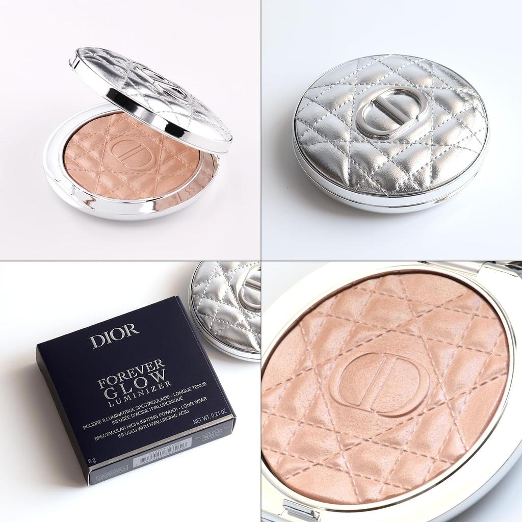 Bag Dior Diorskin Forever Glow Luminizer Highlight Gift Present [Shop Included] (02 (Gold Halo), 6g)