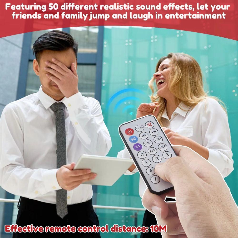Remote Controlled Fart Machine Realistic Sounds Farting Toys Fart Noise Maker Prank Game