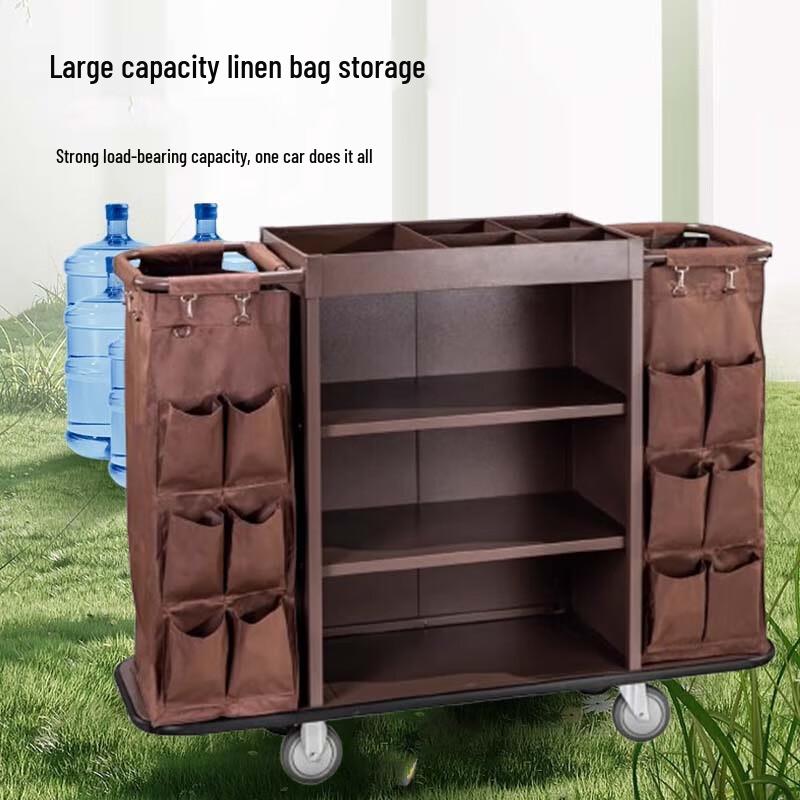 Hotel Multi-function Linen and Cleaning Cart