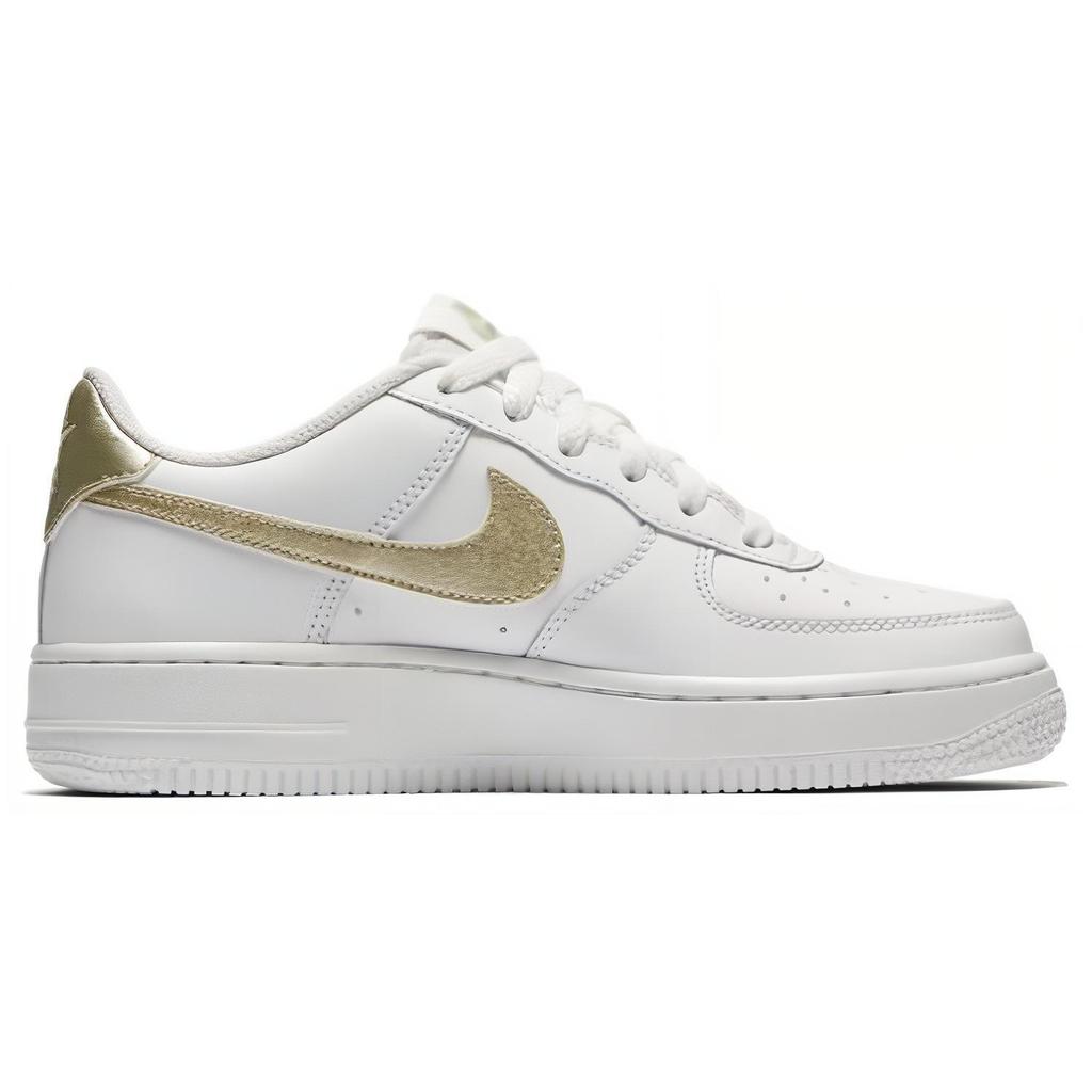 (GS) Nike Air Force 1 'Summit White Gold' Kids' 314219-127