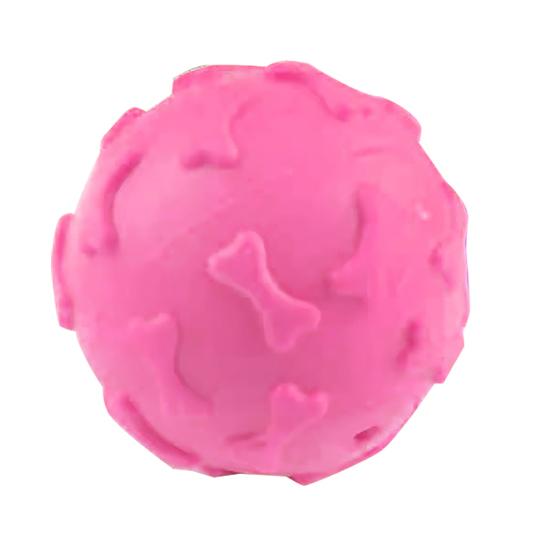 Squeaky Dog Ball Raised Texture Dog Chew Toy Dogs Teeth Cleaning Toy Relieves Boredom And Anxiety for Puppy Teething Fetch Game