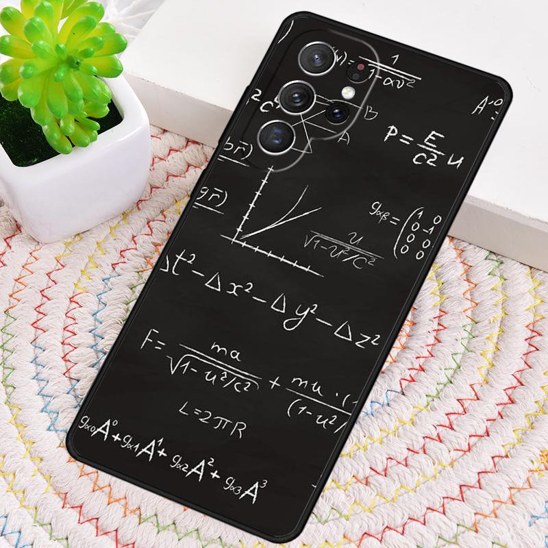 

Math Formulas of Rubber Equations Silicone Phone Case For Samsung Galaxy note 10 pro S26 S25 S24 S23 S22 S21 Plus Ultra Cover Galaxy S23 Ultra
