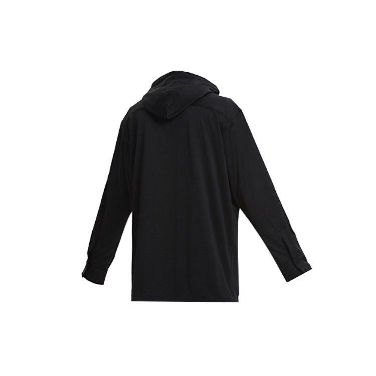 Y 3 Jackets Men's Black Hooded Moderate Other GK4806