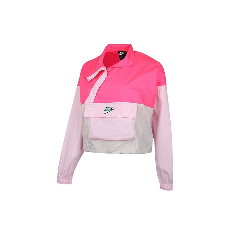 

New Nike Jacket Women s Bright Pink CU5971-639 XL