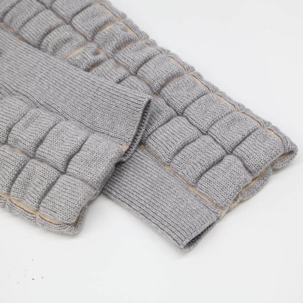 CHANEL Grey 00A P16583V00850 Cashmere Turtleneck Knit tops 38 grayUsed