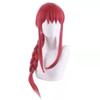 Anime Kettensäge Mann Makima Cosplay Perücke Synthetische Party Rot Rollenspiel Perücken