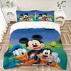 Mickey Friends Adventure Print 3Pcs Bedding Setduvet Cover With 2 Bedropillowcase Home Birthday Gift