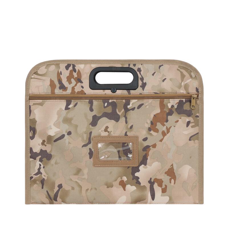 Ink Wash Camouflage Office Document Handbag