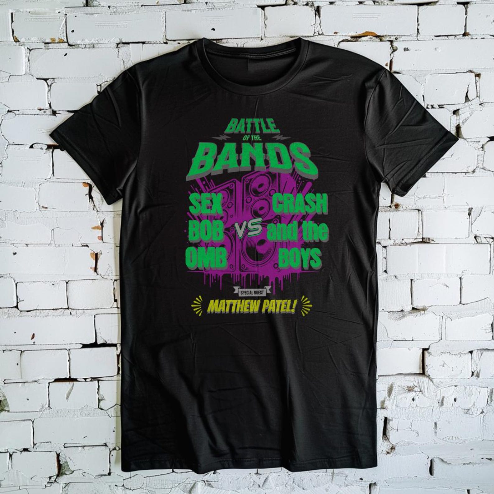 Scott Pilgrim Crash and the Boys t-shirt, Movie Shirt, unisex funny t-shirt, gift for movie geeks 3XL