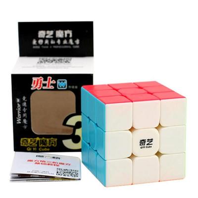 Qiyi Warrior W 3x3x3 Magische Kubus Effen Kleur Educatief Speelgoed Puzzels Jongens Speelgoed Magico Cubo