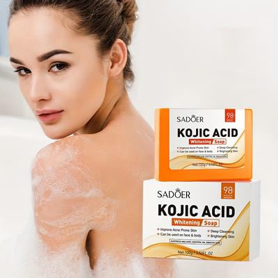 Kojic Acid /Arbutin Whitening Soap 100g Clean Bath Cleansing Hand Soap Whitening Soap, Bath Soap, Body Cleansing Soap