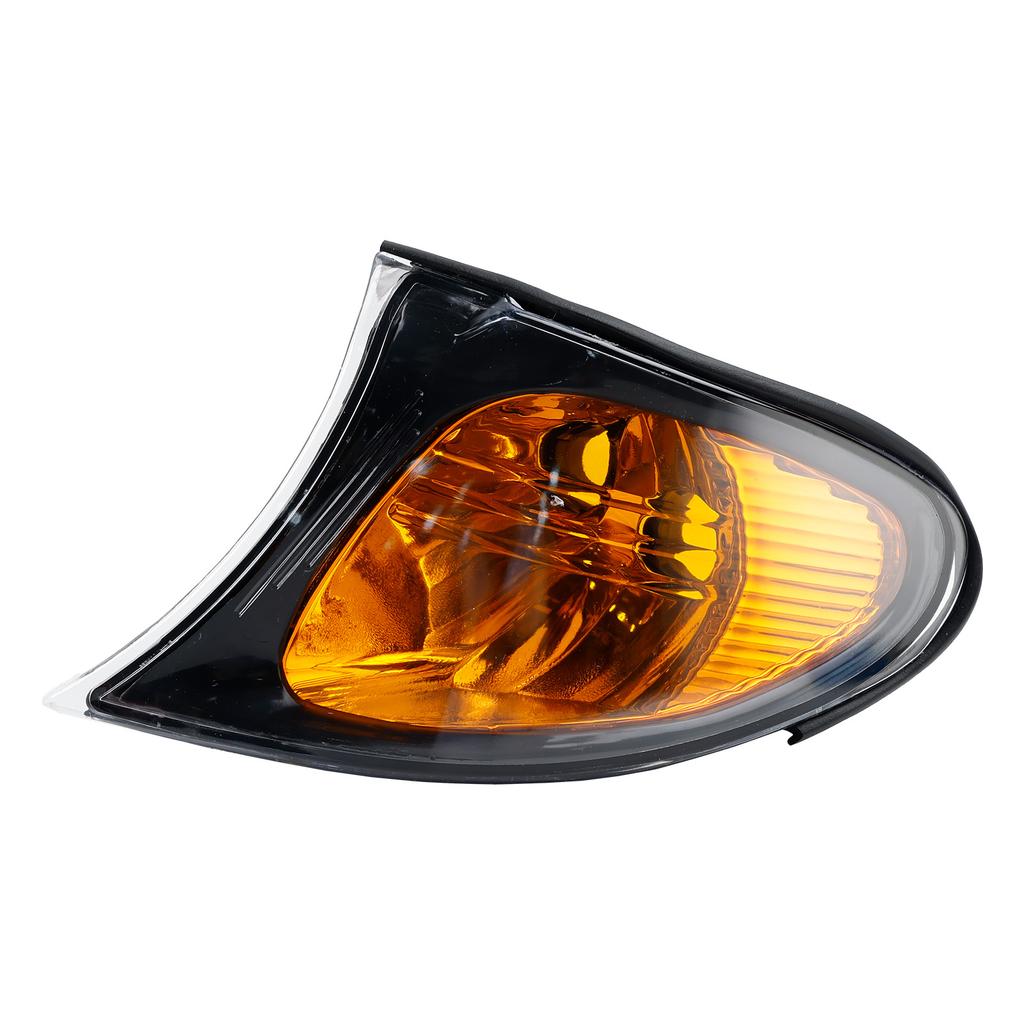 Left Front Indicator Turn Signal Yellow Corner Lights Fit For BMW 3 Series E46 02-05