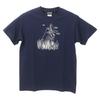 Moomin Moomin & Snufkin Organic T-Shirt Navy Medium