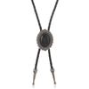 Long Adjustable Leather Cord Necklace For Sweaters Elegant Golden Design Durable Comfortable String Formal Casual Wear