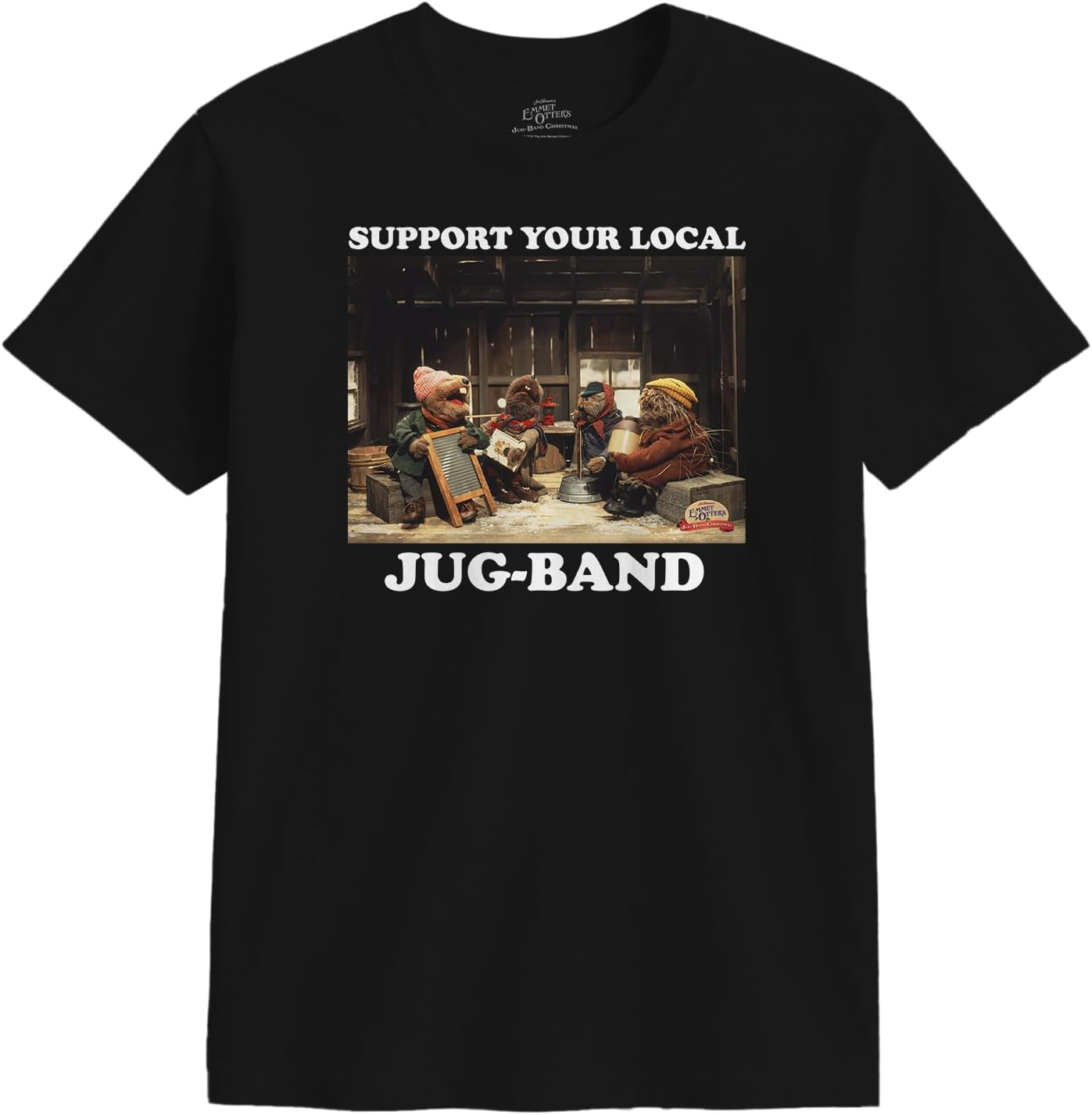 Support Your Local Jug Band Christmas T-shirt XXXXL