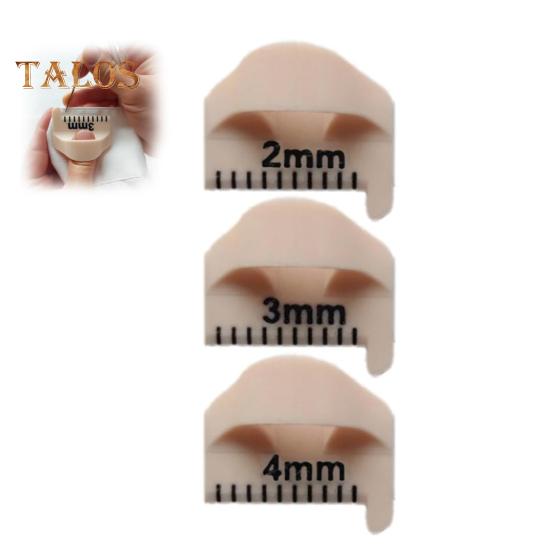 2/3/4MM Sewing Template Finger Ruler DIY Sewing Craft Projects Patchwork 3D Printed Sewing Stencil Tools with Precise Scale Sewing Enthusiasts Gift
