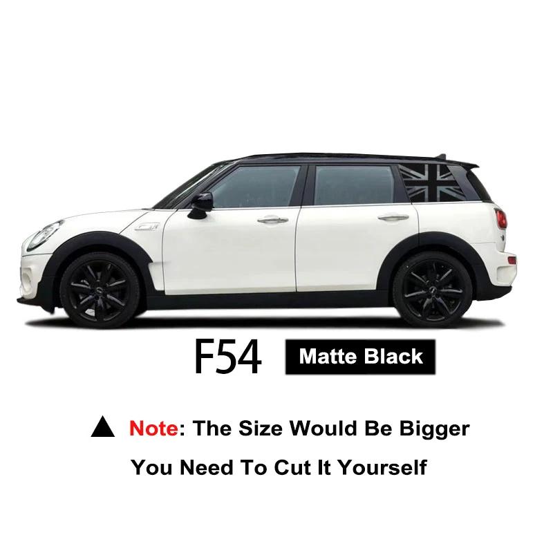 Car Decoration Vinyl Window Sticker Union Jack DIY Decal For MINI Cooper R60 R56 F56 F55 F57 F60 F54 Auto Styling Accessories