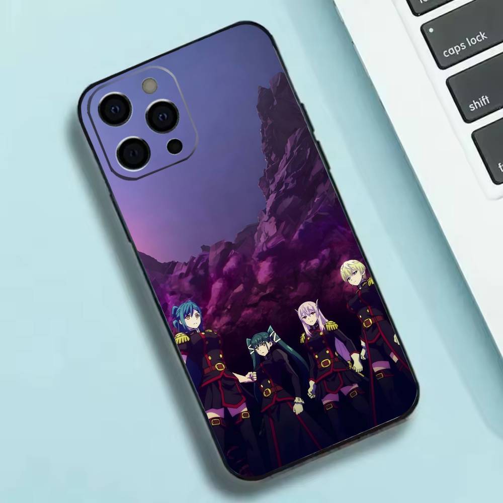 Anime C-Chained Soldier  Phone Case Silicone Soft For IPhone 17 16 15 14 13 12 11 X XR Plus Pro Max Plus