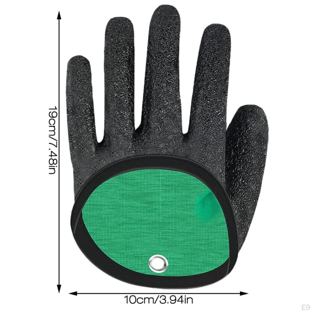 Fishing Gloves Puncture Resistant Proof Water Nonslip