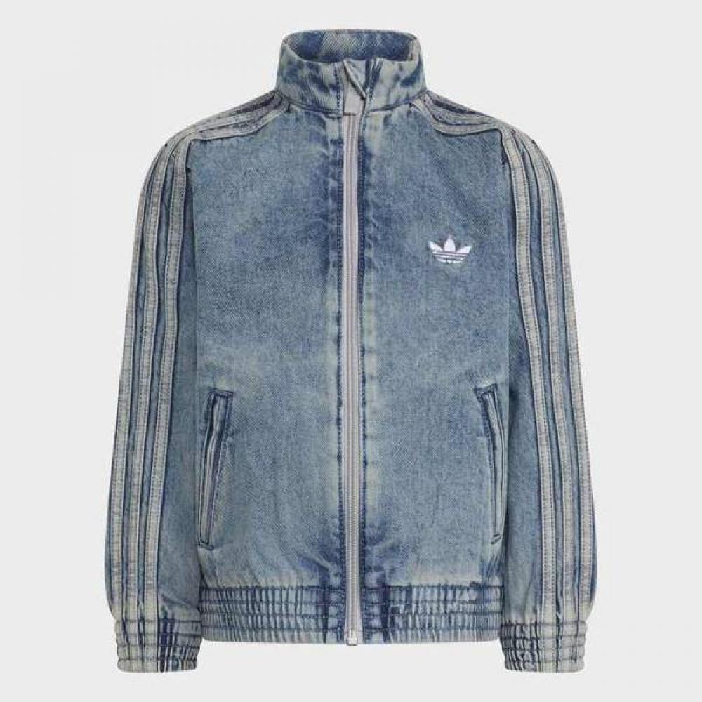 adidas Kids Firebird Loose Denim Track Top