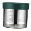 Barattolo per Pulizia Gioielli Tazza per Lavaggio Diamanti, con Setaccio Metallico Pulitore, Vetro per Gemme per