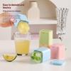 Food Grade Baby Food Storage Containers 4 Grids with Lids Tray Design for Baby Homemade Food Freezing Use