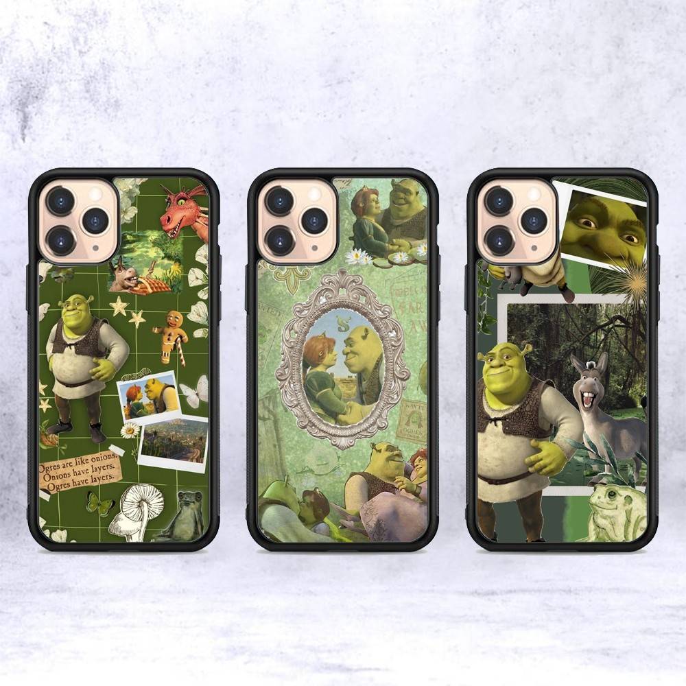 Classic Movie S-Shrek For IPhone 17 16 15 14 13 12 11 Mini Pro Max Plus PC+TPU Back Phone Cover
